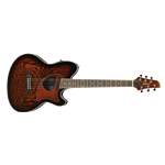 TCM50VBS Ibanez Talman A/E Guitar; Vintage Brown Sunburst