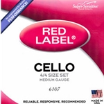 SS6107 Red Label Super Sens. Cello Str Set