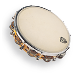 Latin Perc. CP391 10" Tunable Tambourine; Double Row