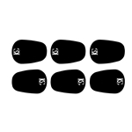 BGA10L BG Large Black Mpc Cushions (6/pk) for Saxophone