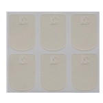 BGA11S BG Small Clear Mpc Cushions (6/pk) for Clarinet