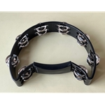 None HMBK Black "Moonbourine" Tambourine