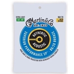 MA170 Martin Extra Light ".010 Acoustic Strings
