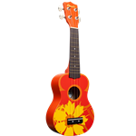 DDUK5 Amati Orange Flower Soprano Ukelele