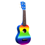 Amati DDUK1 Amahi Rainbow Soprano Ukelele