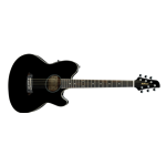 TCY10EBK Ibanez Black A/E Guitar; Talman