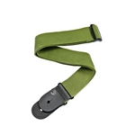 D'Addario PWS107 50MM Poly Gtr Strap; Green