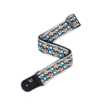D'Addario 50RW00 50MM Strap; Recycled Woven; White