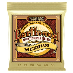 EB2002 Ernie Ball Med Gg Acoustic Guitar Strings (13-56)