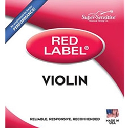 SS2107 Red Label Violin String Set - Med