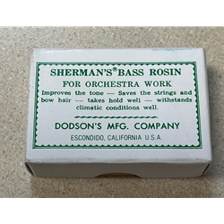 Dodson's SHBASSROS Sherman's Bass Rosin