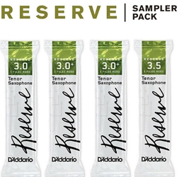 D'Addario Reserve TSX Sampler (1x#2.5, 2x#3.0, 1x#3.0+)