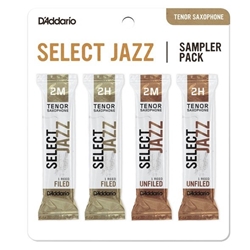 D'Addario Select Jazz Sampler ASX (Filed 3S & 3M, Unfiled 3S & 3M)