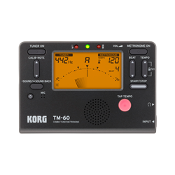 KTM60BK Korg TM-60 Combo Tuner Metronome (black)