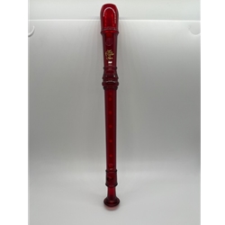 Tudor TD180 Candy Apple Recorder; Red