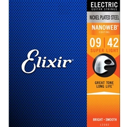 Elixir E12002 Electric Guitar String Set - Super
