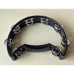 None HMBK Black "Moonbourine" Tambourine