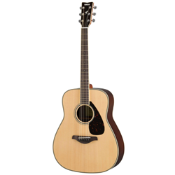 FG830 Yamaha Folk Gtr; Solid top, Rosewood back/sides