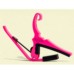 KG6NPI Kyser Neon Pink Capo