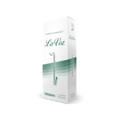 LaVoz Bass Clarinet Reeds (5/box)