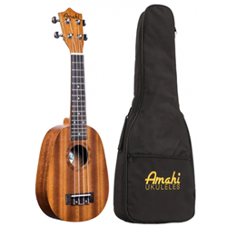 Amati UK240S Amahi Pineapple Mahogany Soprano Ukelele
