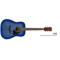 PF18WDB Ibanez Dnaught Gtr; Dark Blue