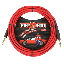 PCH20CA Pig Hog 20' Red Inst. Cable