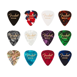 12351MCM Fender Picks Med Medley