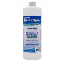 Superslick SSSTS32 Steri-Spray Mouthpiece Disinfectant -
32 oz (refill)
